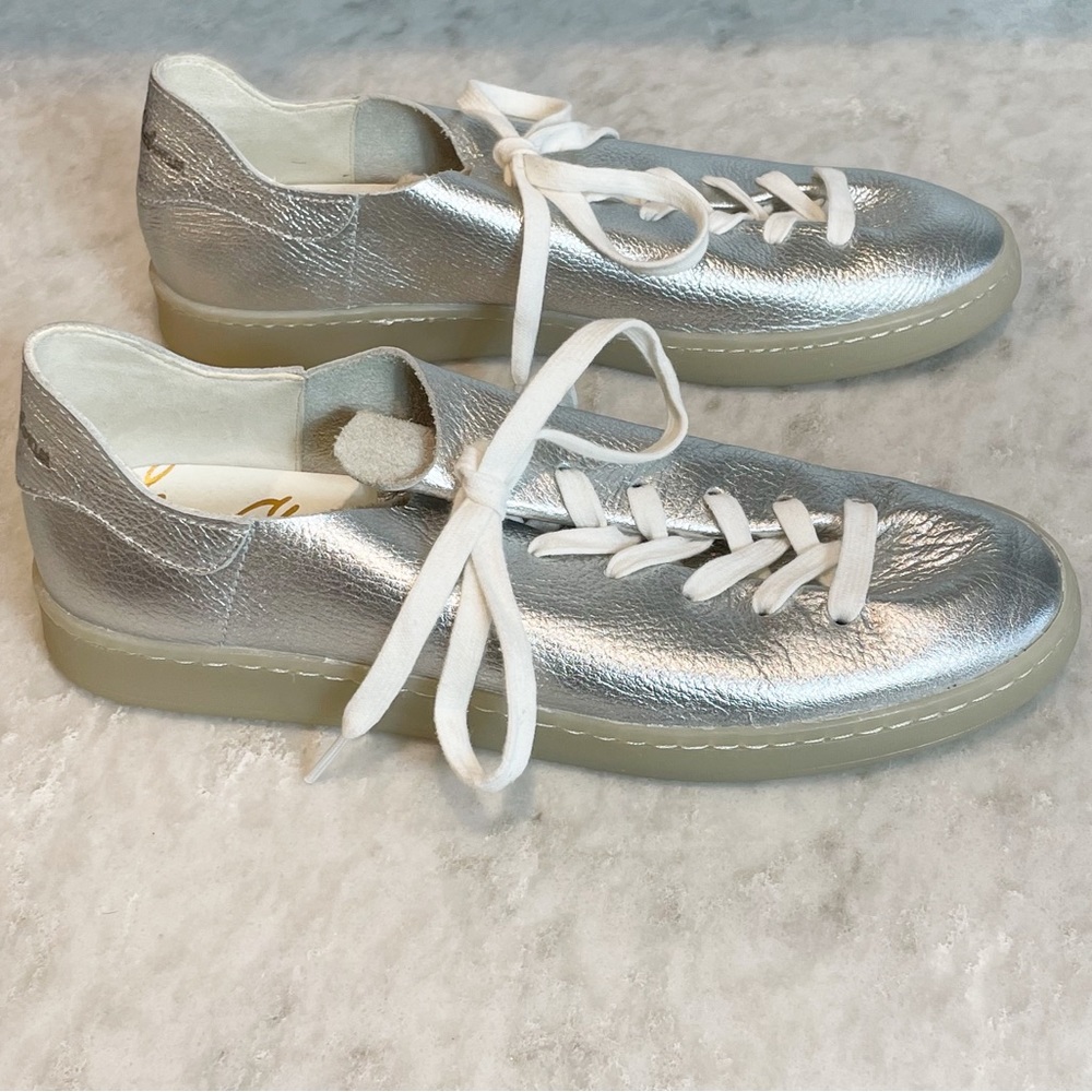 Sam Edelman Jaxon Silver Sneakers 8